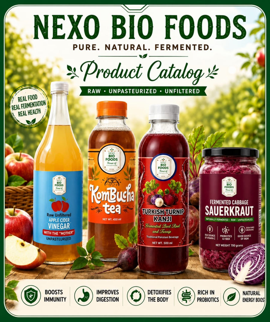 Nexo Bio Foods fermented products
